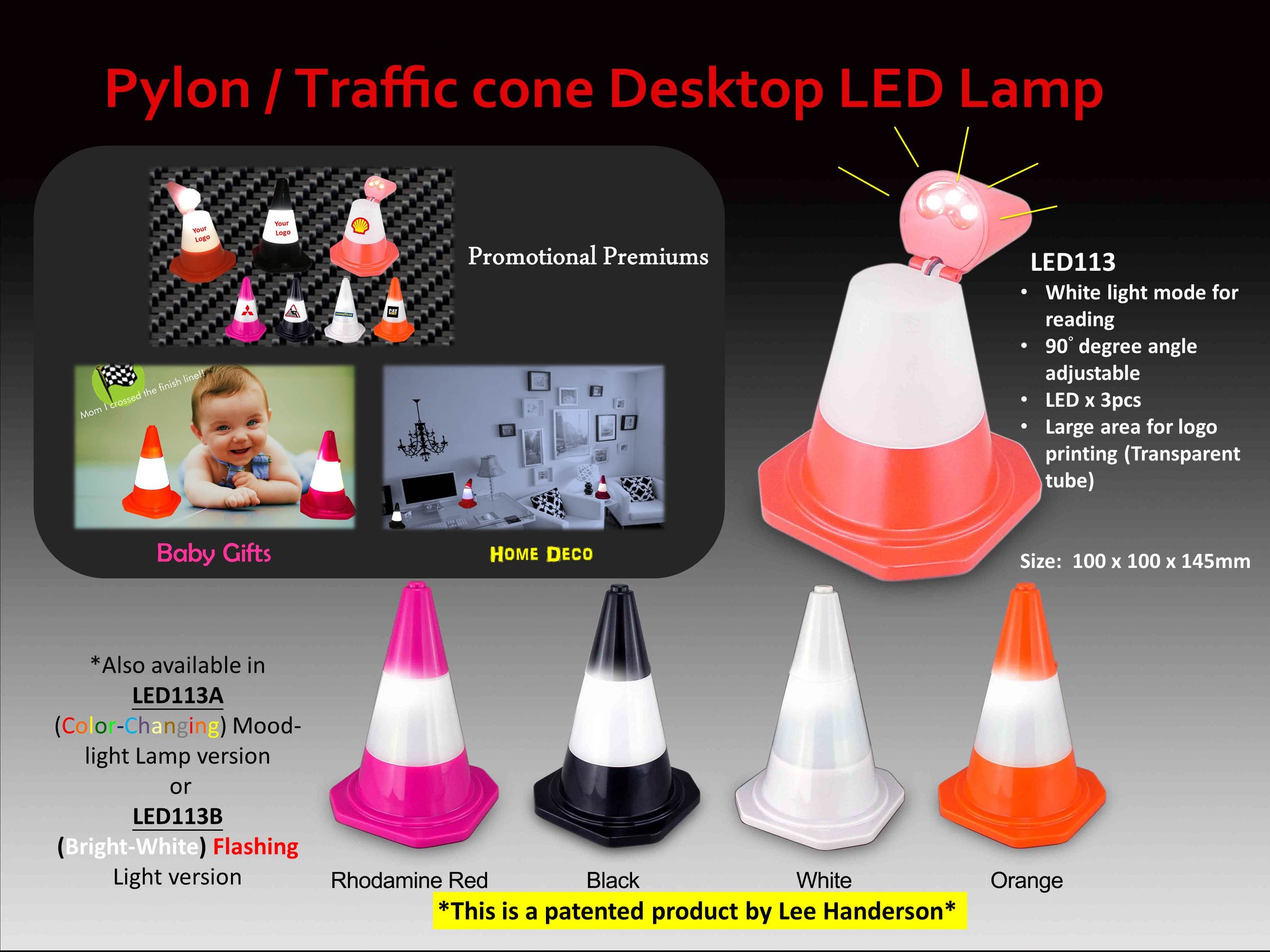 Kids Mini Traffic cone Color Changing LED